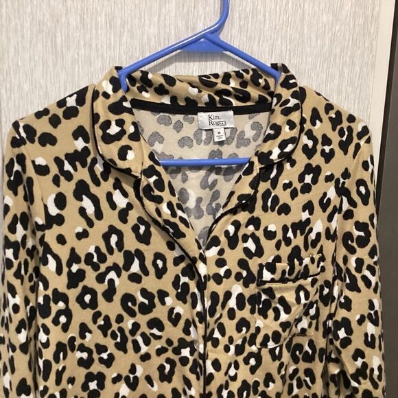 NWOT. Kim Rogers Brand Women’s Size Medium Animal Print 2 PC PJ Set - Picture 12 of 14